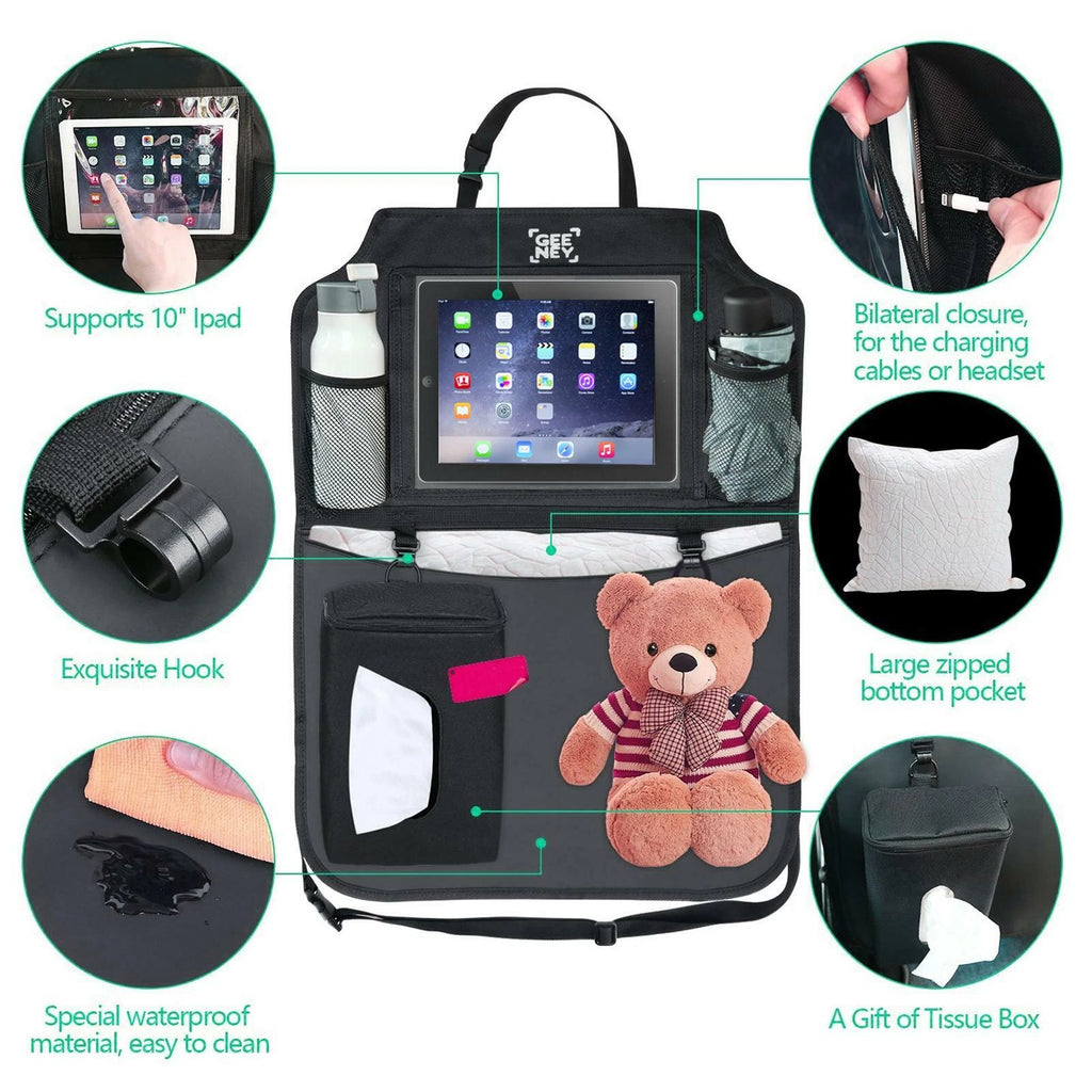Multi-Pocket Car Seat-Back Organiser — alternate product view 2