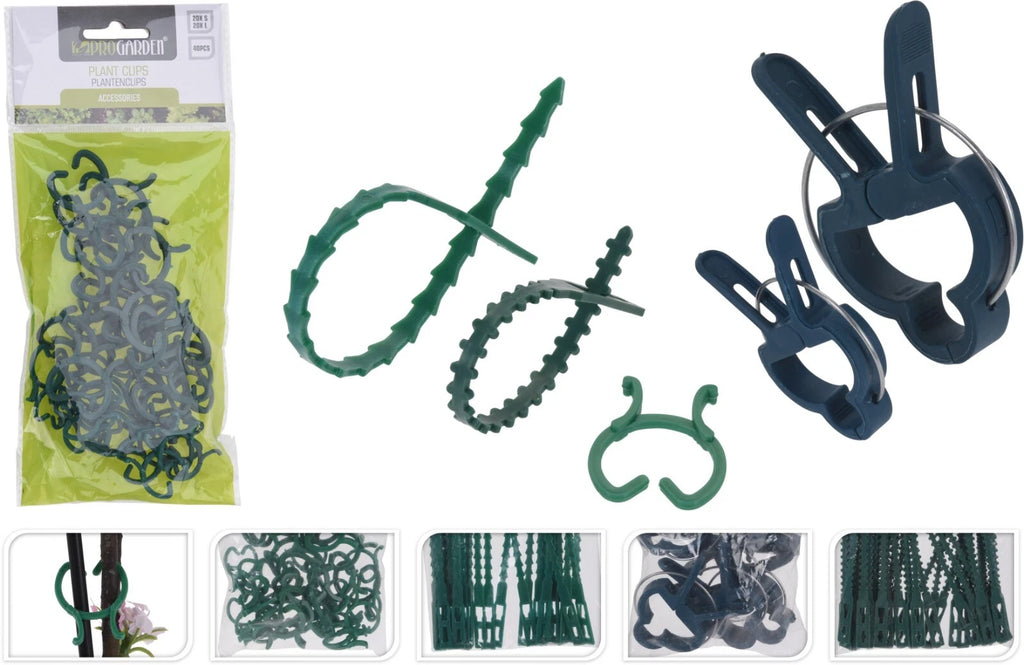 Plant Support Clips & Flexible Ties — 135-Piece Set — alternate product view 2