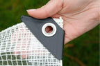 Heavy-Duty Waterproof Mesh Reinforced Transparent Polyethylene Sheeting Clear Tarpaulin — alternate product view 4