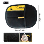 Duplicate Review — Double-Sided Pet Hair Removal Mitt — on a clean white background