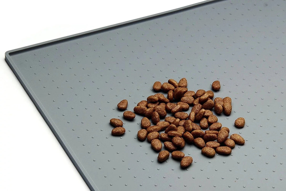 Large Raised-Edge Pet Feeding Mat for Food & Water Bowls — alternate product view 3