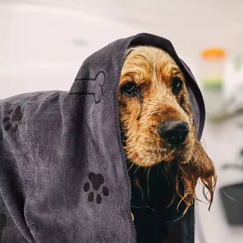Microfibre Pet Drying Towel — alternate product view 3