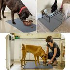 Large Raised-Edge Pet Feeding Mat for Food & Water Bowls — alternate product view 11