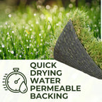 30mm Realistic Artificial Grass Natural Look Lawn Turf — alternate product view 9