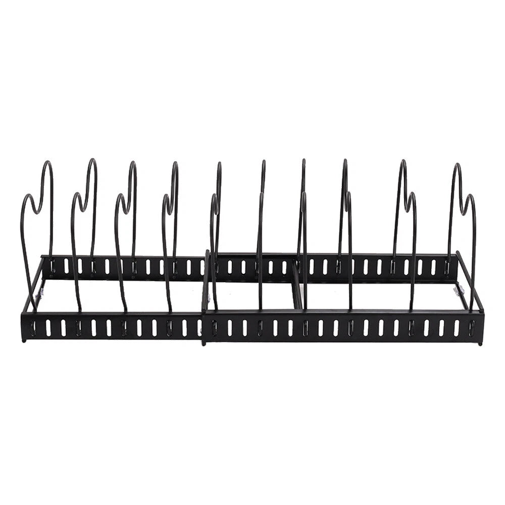 Duplicate Review — Expandable Pan & Lid Organiser Rack — 10 Dividers — alternate product view 6