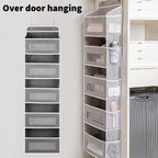 Over-Door Hanging Organiser — 5 Large Pockets — alternate product view 3