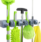 Duplicate Review — Wall-Mounted Mop & Broom Organiser — 5 Grips + 6 Hooks — alternate product view 10