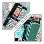 Folding Garden Kneeler & Seat with Tool Pouch — alternate product view 4