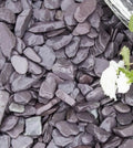 20kg Bag Blue 40mm Decorative Slate Chipping Aggregate Garden Driveway Landscape — main product view