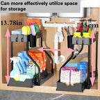 Adjustable Under-Sink Organiser — 2 Tier — alternate product view 3