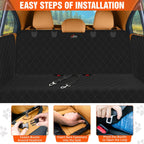 Dog Car Back-Seat Protective Hammock Cover — alternate product view 7