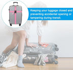 Adjustable Suitcase Luggage Straps — 2 Pack — alternate product view 4