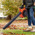 26cc Garden Yard Hand held Petrol Leaf Blower Powerful 2 Stroke Air Cooled Engine — alternate product view 2