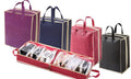 Foldable Travel Shoe Organiser Bag — on a clean white background