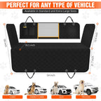 Dog Car Back-Seat Protective Hammock Cover — alternate product view 3