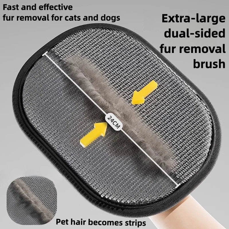 Duplicate Review — Double-Sided Pet Hair Removal Mitt — alternate product view 3