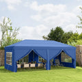 3x6m Garden Heavy Duty Pop Up Gazebo Marquee Party Tent Wedding Canopy New — alternate product view 2
