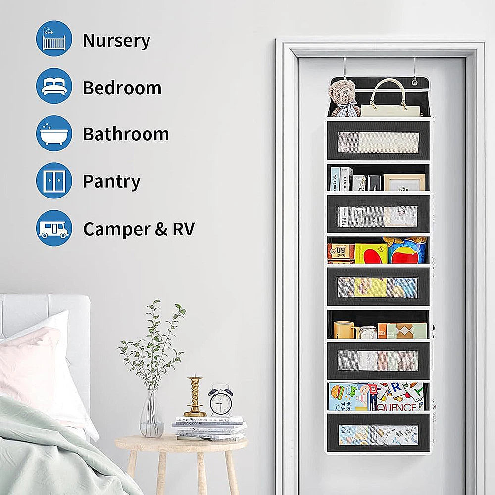 Over-Door Hanging Organiser — 5 Large Pockets — alternate product view 4