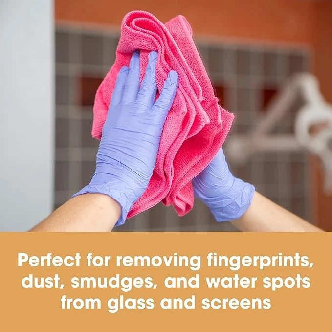 Reusable Microfibre Cleaning Cloths — 10 or 20 Pack — alternate product view 3