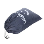 Reusable Drawstring Travel Laundry Bag — on a clean white background