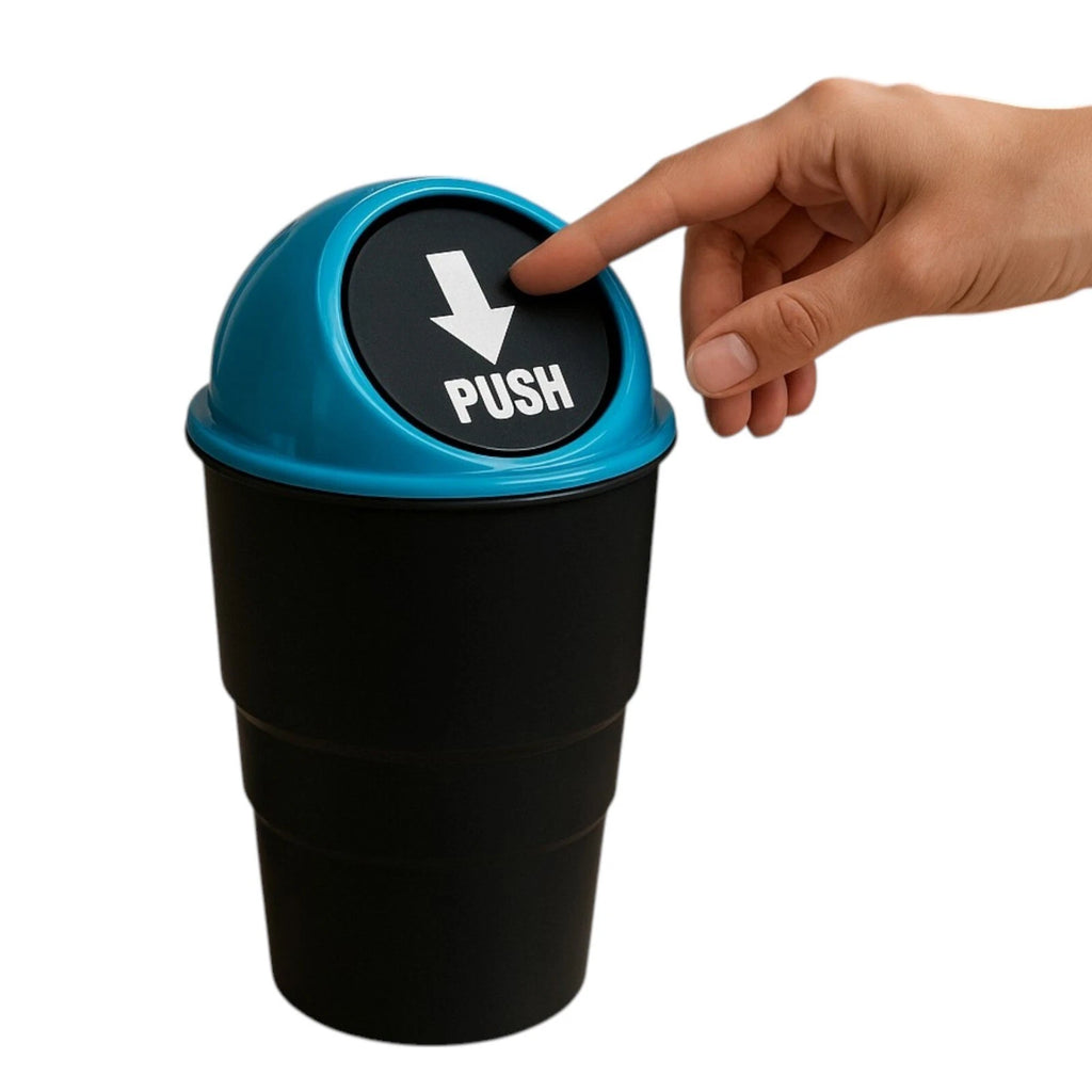 Compact Cup-Holder Car Rubbish Bin — alternate product view 2