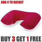 Inflatable Travel Neck Pillow with Soft Cover — alternate product view 5