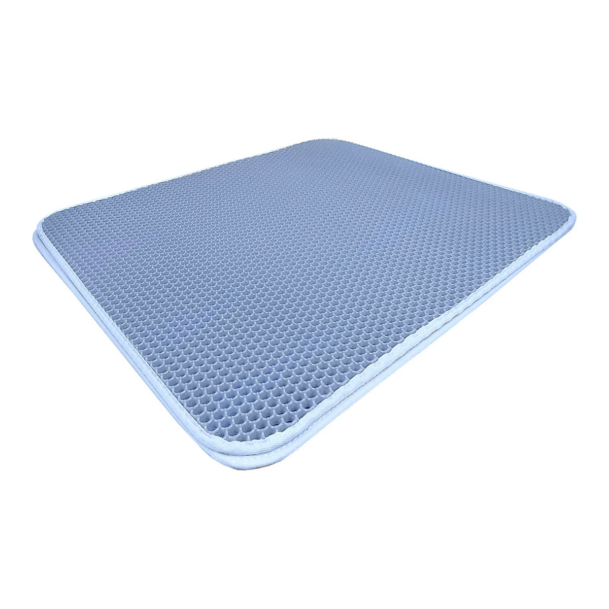 Double-Layer Cat Litter Trapping Mat — on a clean white background