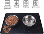 Large Raised-Edge Pet Feeding Mat for Food & Water Bowls — alternate product view 9