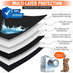 Dog Car Back-Seat Protective Hammock Cover — alternate product view 5
