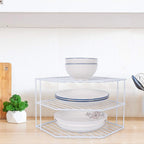 Three-Tier Corner Cupboard Plate Rack — alternate product view 11