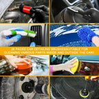 26-Piece Soft-Bristle Car Detailing Tool Set — alternate product view 13