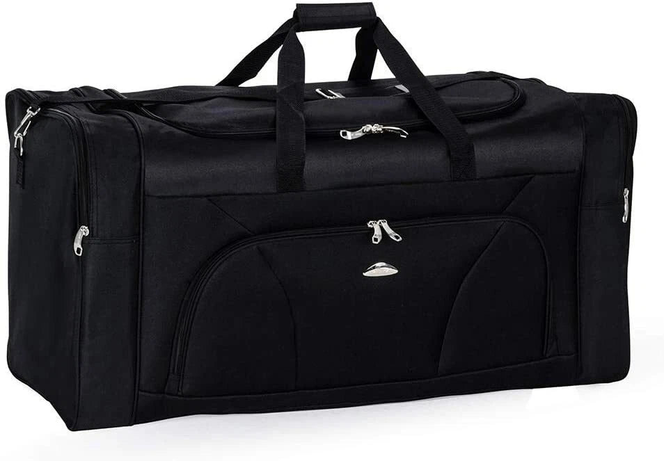 Foldable Travel Duffel Bag with Trolley Sleeve — alternate product view 4