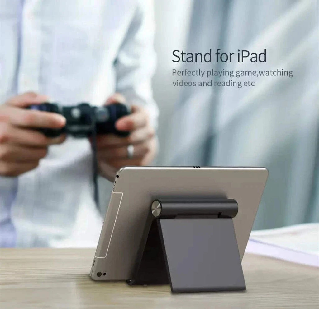 Foldable Adjustable Phone & Mini-Tablet Stand — alternate product view 3