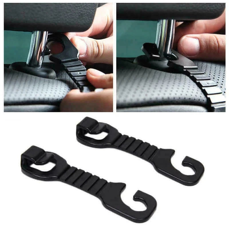 Car Headrest Storage Hooks — 2 Pack — alternate product view 2