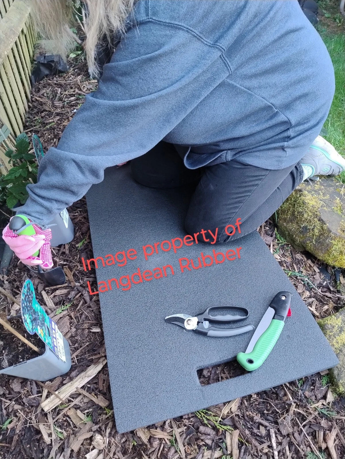 Extra-Large Foam Garden Kneeling Pad — alternate product view 2