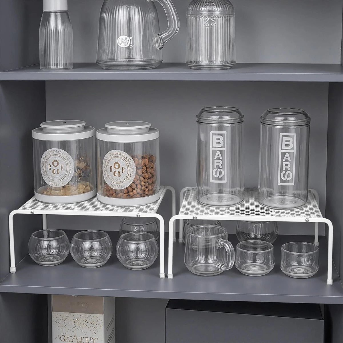 Kitchen Cupboard Shelf Risers — Set of 2 — alternate product view 3