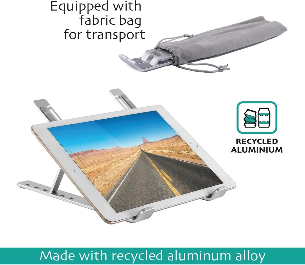 Adjustable Foldable Aluminium Laptop Stand — alternate product view 3