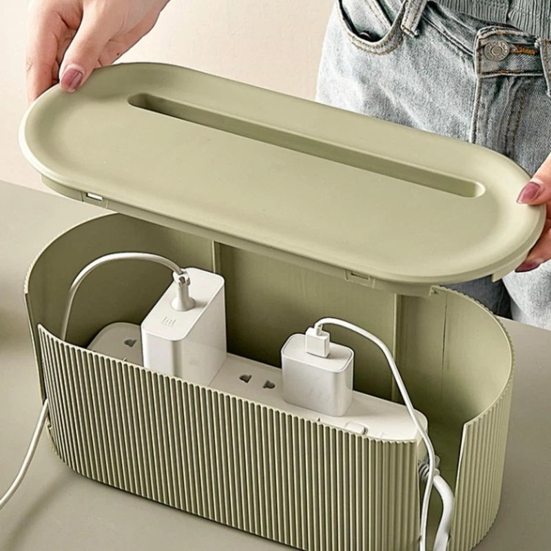 Cable Tidy Storage Box with Lid — alternate product view 13