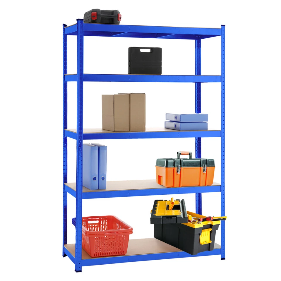 Warehouse 5 Tier Racking Shelf Heavy Duty Steel Garage Shelving Unit Garage, 3 sizes — alternate product view 3