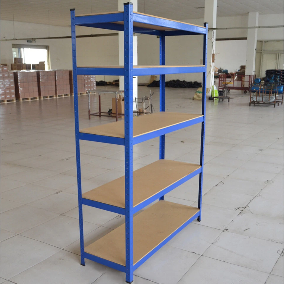 Warehouse 5 Tier Racking Shelf Heavy Duty Steel Garage Shelving Unit Garage, 3 sizes — alternate product view 2