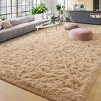Fluffy Rugs Large Shaggy Rug Bedroom Living Room Anti Slip Soft Carpet — alternate product view 22