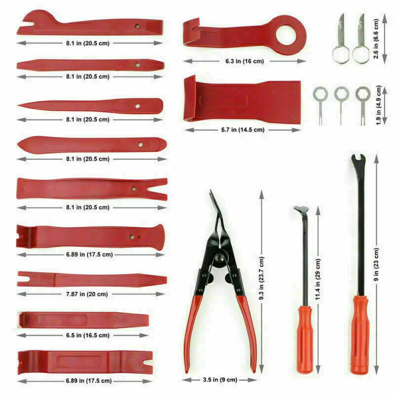 45 PCS Car Removable Pry Tool Molding Kit Panel — alternate product view 3
