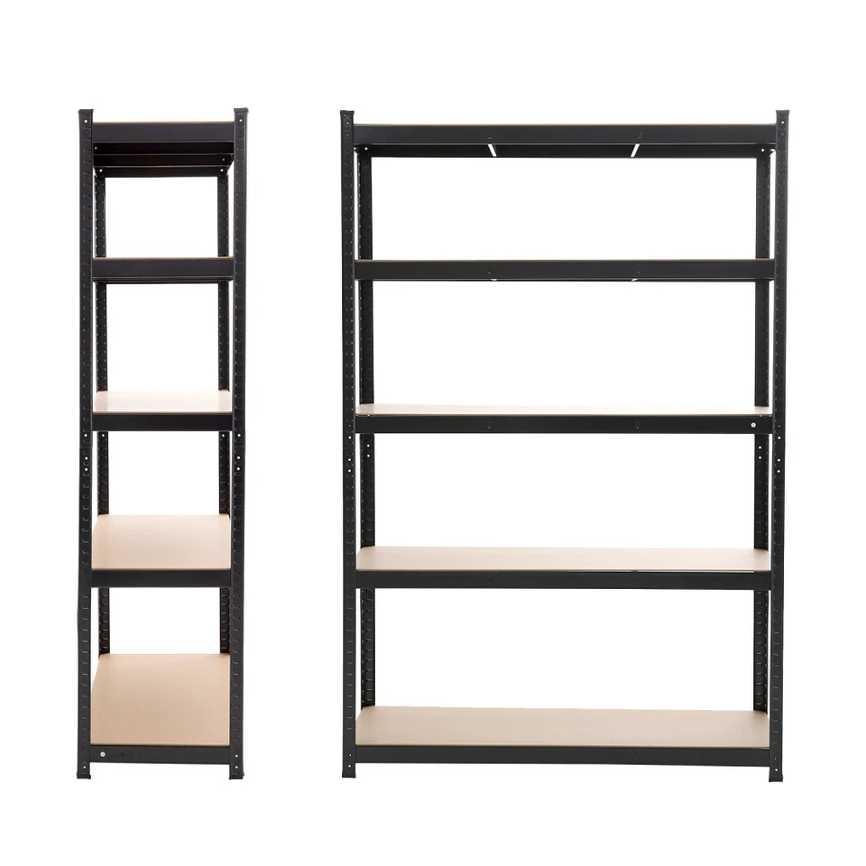 Warehouse 5 Tier Racking Shelf Heavy Duty Steel Garage Shelving Unit Garage, 3 sizes — alternate product view 3