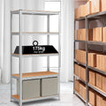 5 Tier Racking Shelf Heavy Duty Garage Shelving Storage Shelves Unit, 3 sizes — alternate product view 2