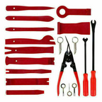 45 PCS Car Removable Pry Tool Molding Kit Panel — on a clean white background