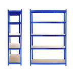 Warehouse 5 Tier Racking Shelf Heavy Duty Steel Garage Shelving Unit Garage, 3 sizes — alternate product view 4