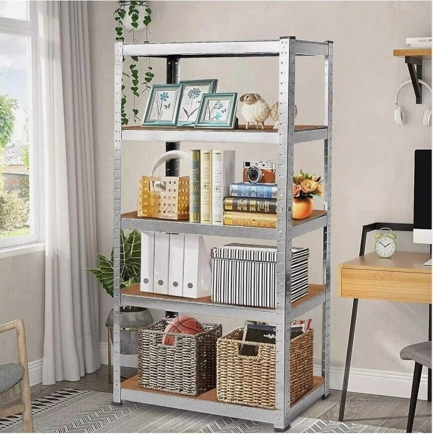 5 Tier Racking Shelf Heavy Duty Garage Shelving Storage Shelves Unit, 3 sizes — alternate product view 5
